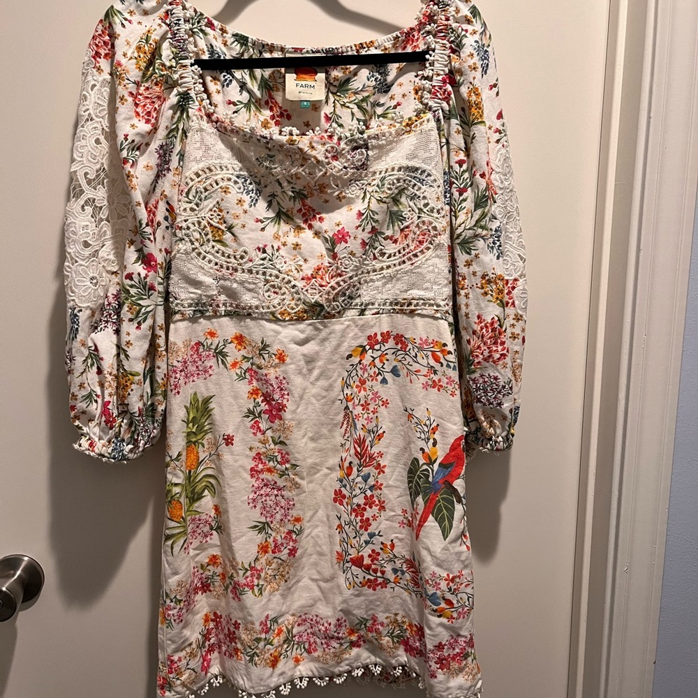 FARM Rio Multicolor Floral Mini Dress - Picture 5 of 16